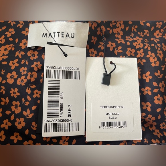 Matteau Floral-print tiered cotton-poplin maxi dress - Picture 8 of 10